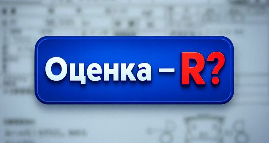 Боишься оценки «R»? Разбираемся, насколько это страшно 😱